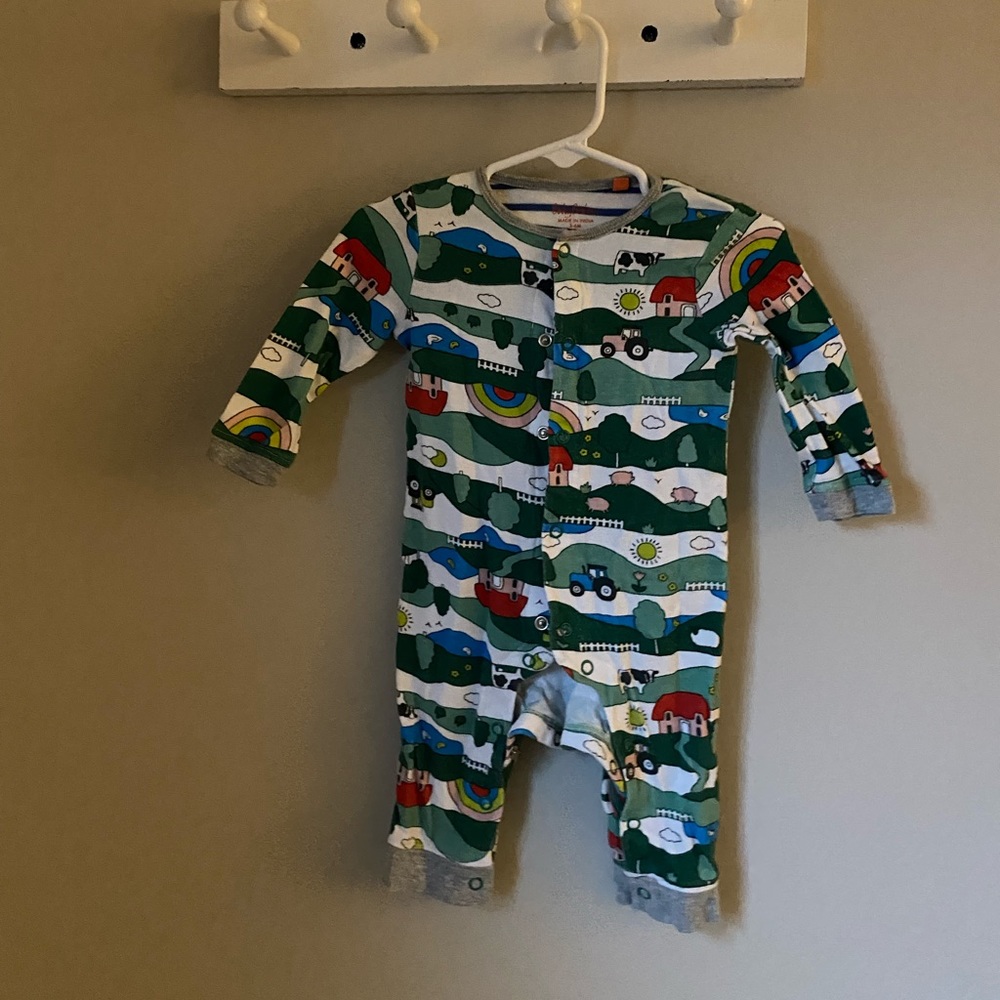 Baby Boden Play/Pajama Snap Onesie
